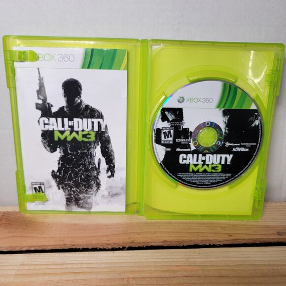 XBOX 360 Game: Call Of Duty: MW3 w/ Booklet Insert - Picture 2 of 5